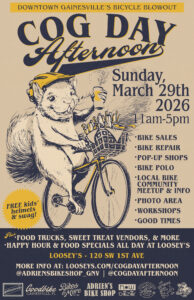 COG Day Afternoon Poster. Info included in the text of this page.